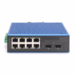 Digitus Commutateur PoE industriel Fast Ethernet 8+2 ports