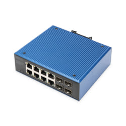 Digitus Commutateur PoE industriel Gigabit Ethernet 8+4 ports
