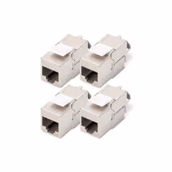 Digitus CAT 6A, module Keystone, blindé, installation sans outil - 4 pièces