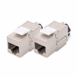 Digitus Module Keystone CAT 6A, blindé avec gestionnaire de câbles intelligent - 2 pièces