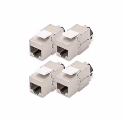 Digitus Module Keystone CAT 6A, blindé avec gestionnaire de câbles intelligent - 4 píèces
