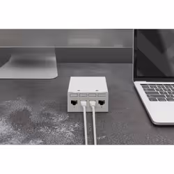 Digitus Module Keystone CAT 6A, blindé avec gestionnaire de câbles intelligent - 4 píèces