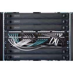 Digitus Module Keystone CAT 6A, blindé avec gestionnaire de câbles intelligent - 48 pièces