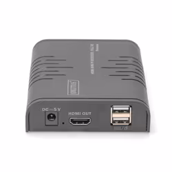 Digitus Récepteur / extenseur KVM HDMI IP, Full HD