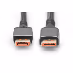 Digitus Câble de raccordement DisplayPort 16K version 2.1, 1m, 80G, noir