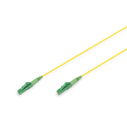 Digitus Câble de brassage fibre optique simplex, monomode, LC/APC – LC/APC, 1 m