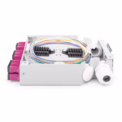 Digitus Boîtier pour rail DIN à fibres optiques, MM-OM4, équipé, avec adaptateur SC et pigtail - Vue supplémentaire 5