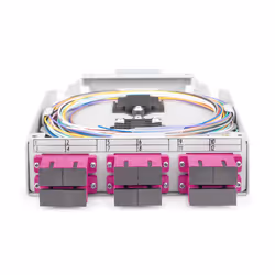 Digitus Boîtier pour rail DIN à fibres optiques, MM-OM4, équipé, avec adaptateur SC et pigtail - Vue supplémentaire 6