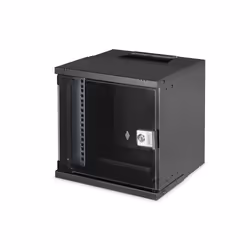 Digitus Boîtier mural SOHO PRO – 254 mm (10") – 315x300 mm (l x P), Rack monté sur le mur, 6U, 60 kg, Verrouillage des touche ...