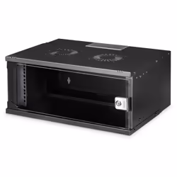 Digitus Boîtier mural SOHO PRO – 483 mm (19") – 540 x 400 mm (l x P), Rack monté sur le mur, 4U, 60 kg, Verrouillage des touc ...