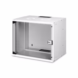 Digitus Boîtier mural SOHO PRO – 483 mm (19") – 540 x 400 mm (l x P), Rack monté sur le mur, 9U, 60 kg, Verrouillage des touc ...