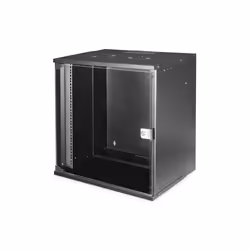 Digitus Boîtier mural SOHO PRO – 483 mm (19") – 540 x 400 mm (l x P), Rack monté sur le mur, 12U, 60 kg, Verrouillage des tou ...