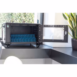 Digitus Armoire de charge mobile pour ordinateurs portables / tablettes jusqu'à 14 pouces - Vue supplémentaire 4