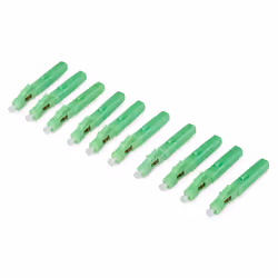 Digitus Connecteur de terrain pour fibre optique monomode LC/APC Fast Connector (10 pièces), LC/APC, Mâle, Gris, Monomode, 10 ...