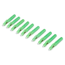 Digitus Connecteur de terrain pour fibre optique monomode LC/APC Fast Connector (10 pièces)