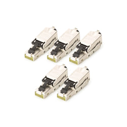 Digitus Connecteur blindé RJ45 pour assemblage sur site - 5 pièces
