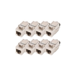 Digitus Module Keystone CAT 8.I, blindé, raccordement de montage sans outil - 8 pièces