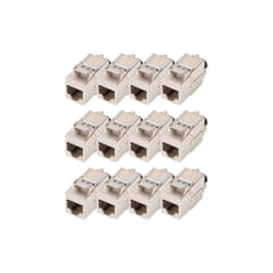 Digitus Module Keystone CAT 8.I, blindé, raccordement de montage sans outil - 12 pièces