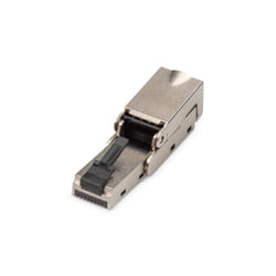 Digitus Connecteur blindé RJ45 pour assemblage sur site, pliable