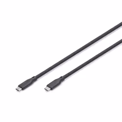 Digitus Câble USB en silicone, USB 10Gbps, 0,5m, noir