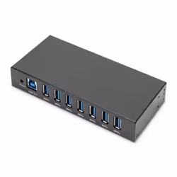Digitus Hub USB 3.0, 7 ports, Industriel