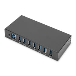 Digitus Hub USB 3.0, 7 ports, Industriel