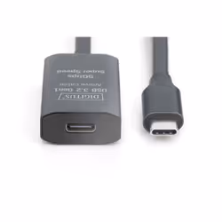 Digitus Câble d'extension actif USB 3.2 Gen1 5G, USB-C - USB-C, 10m - Vue supplémentaire 2
