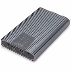 Digitus Station de clonage USB M.2 NVMe, SSD, NVMe, 20Gbits, USB 3.2 Gen2, aluminium, toolfree