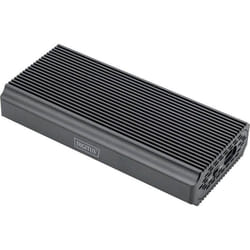 Digitus Boîtier pour disque dur USB M.2, SSD, externe, NVMe, 40Gbps, USB 4.0, aluminium, toolfree