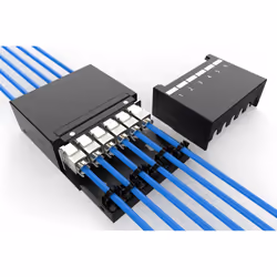 Digitus DN-93708-6 boîte de jonction réseau Noir - Vue supplémentaire 2