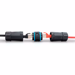 Digitus Connexion extérieure CAT 6A, indice de protection IP68, connexion RJ45 à RJ45