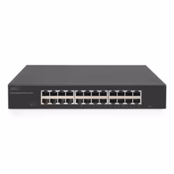 Digitus Commutateur Gigabit 24 ports, 19 pouces, non administrable - Vue supplémentaire 2