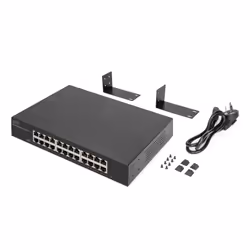 Digitus Commutateur Gigabit 24 ports, 19 pouces, non administrable - Vue supplémentaire 3