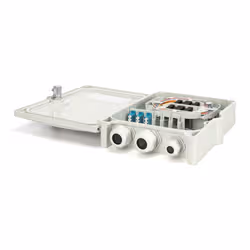 Digitus Boîtier de raccordement FTTH/FTTB, équipé, OS2, 12 fibres, LC/PC - Vue supplémentaire 4