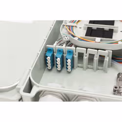 Digitus Boîtier de raccordement FTTH/FTTB, équipé, OS2, 12 fibres, LC/PC - Vue supplémentaire 8