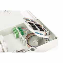 Digitus Boîtier de raccordement FTTH/FTTB, équipé, OS2, 12 fibres, LC/APC - Vue supplémentaire 4