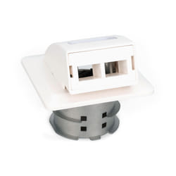 Digitus Prise murale encastrée pour fibre optique FTTH, pour adaptateur SC/LC