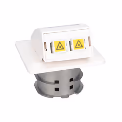 Digitus Prise murale encastrée pour fibre optique FTTH, pour adaptateur SC/LC - Vue supplémentaire 6