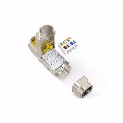 Digitus Connecteur de terrain CAT 8.1, blindé, connexion de montage sans outils
