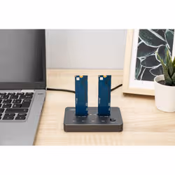 Digitus Station de clonage NVMe Boîtier USB3.1 Gen2 Type-C NVMe M.2 SSD - Vue supplémentaire 2