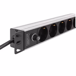 Digitus DN-95437 unité de distribution d'énergie 9 sortie(s) CA 1U Noir, Argent - Vue supplémentaire 3