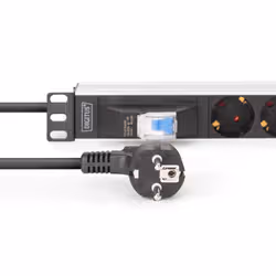 Digitus Multiprise aluminium, 7x avec disjoncteur de protection - Vue supplémentaire 2