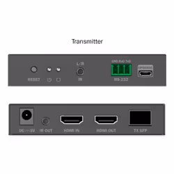 Digitus Kit extender HDMI fibre IP, 4K/60Hz - Vue supplémentaire 3
