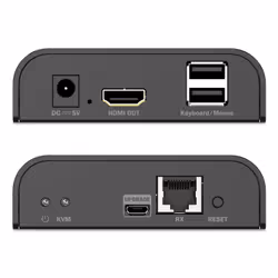 Digitus Récepteur HDMI KVM IP, 4K/60Hz - Vue supplémentaire 2