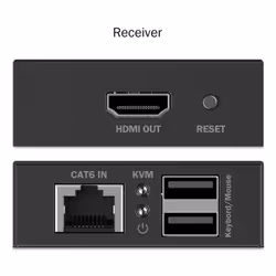 Digitus Kit extender KVM HDMI, 4K/30Hz - Vue supplémentaire 3