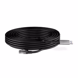 Digitus Câble USB 3.2 Gen1 - RJ45 Ethernet, 1Gbit/s, 10m - Vue supplémentaire 3