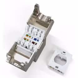 Digitus Module Keystone compact CAT 6A, blindé, raccordement de montage sans outil, 4 pièces - Vue supplémentaire 5