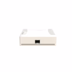 Mikrotik RB260GSP commutateur réseau Géré Gigabit Ethernet (10/100/1000) Connexion Ethernet, supportant l'alimentation via ce port (PoE) Blanc