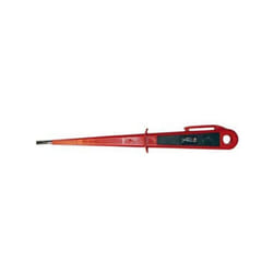 H&h - Testeur de tension Euro rouge 190mm h+h 1 pcs