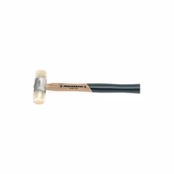 Avec embouts en nylon interchangeables Avec manche en bois de frêne Diamètre de tête: 35 mm